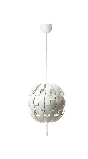 Ikea ps2014 hanglamp death star, Ophalen, Gebruikt, Kunststof, 50 tot 75 cm