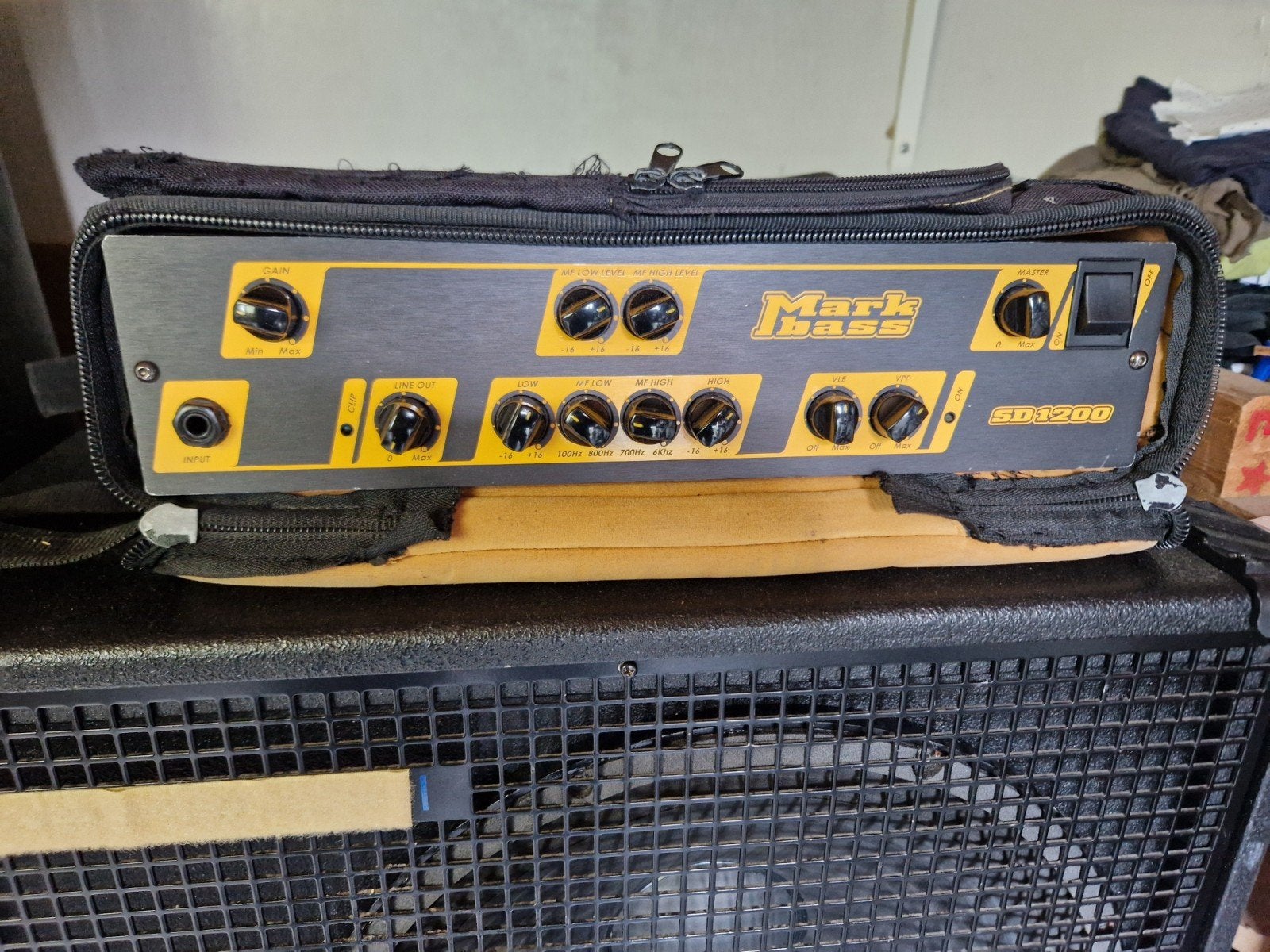 Markbass sd1200 basversterker, Muziek en Instrumenten, Versterkers | Bas en Gitaar, Ophalen of Verzenden, Gebruikt, Basgitaar