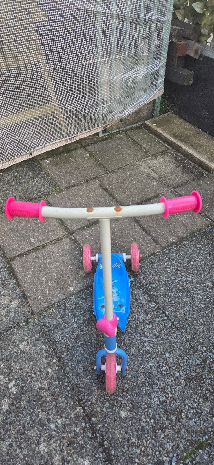 kinder frozen step, Fietsen en Brommers, Steps, Ophalen, Gebruikt, Gewone step