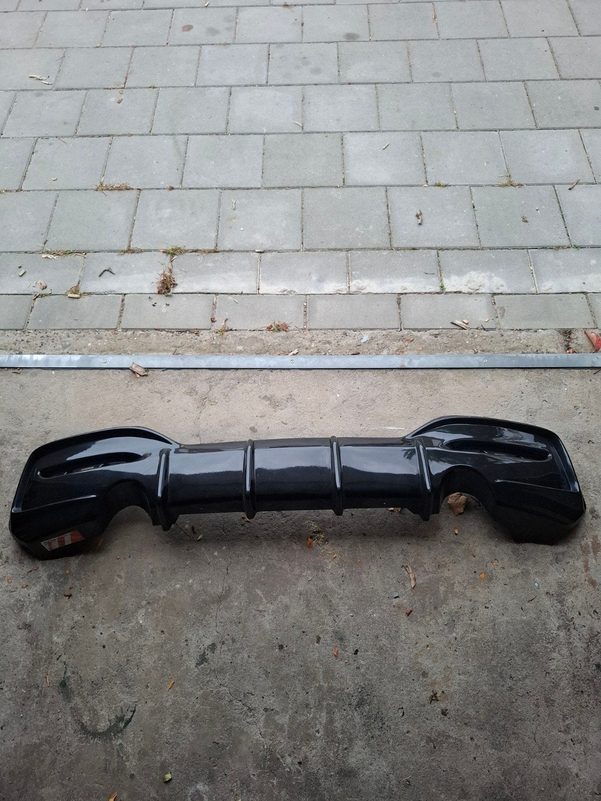 Glans Zwart Bumper Diffuser bmw f20, Gebruikt, BMW, Ophalen of Verzenden, Achter