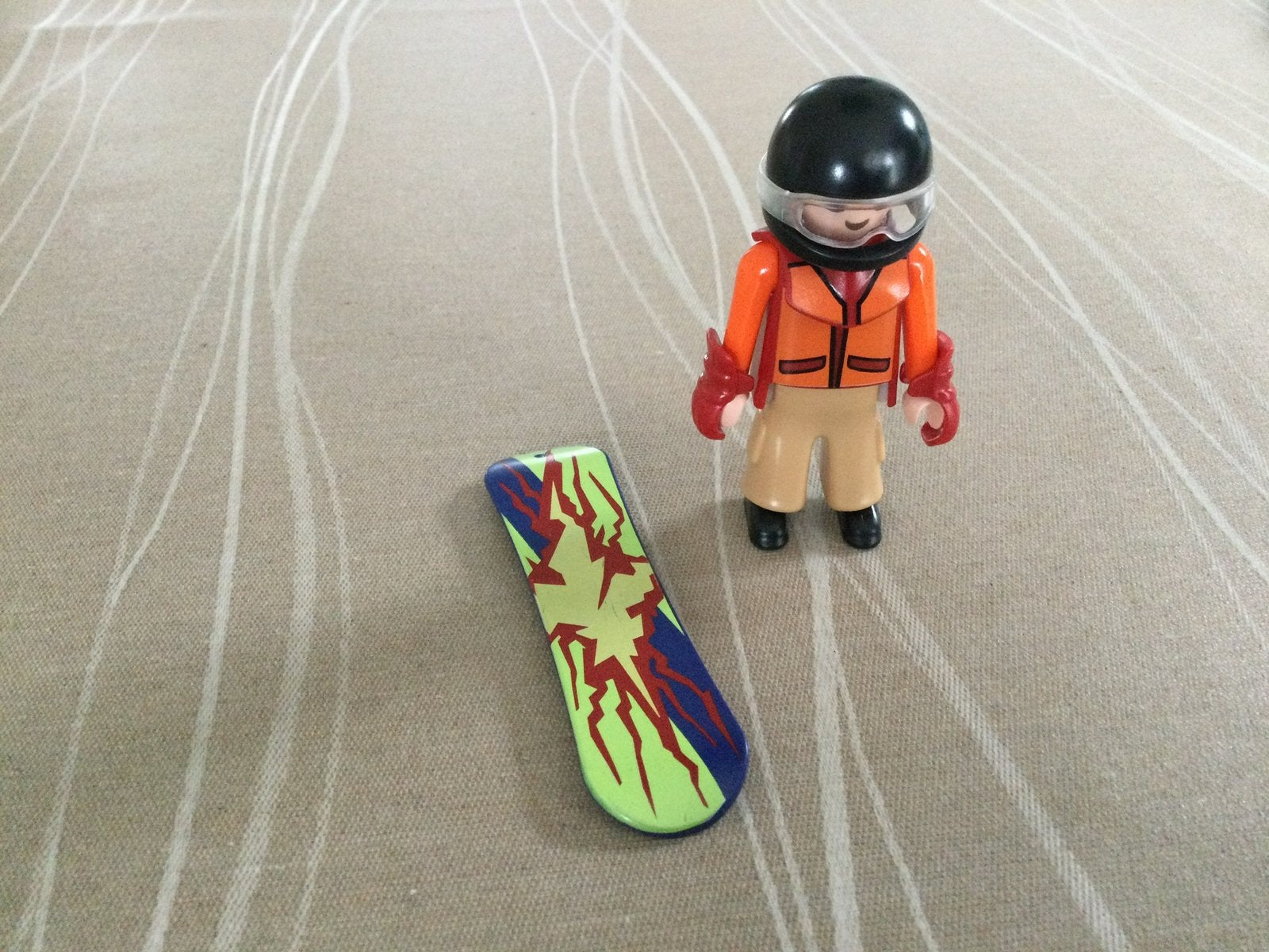 Playmobil snowboarder., Ophalen of Verzenden, Zo goed als nieuw
