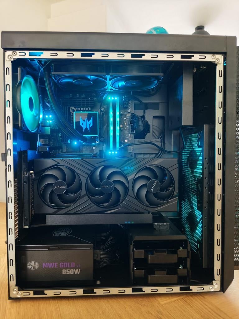 Snelle 4k Gaming PC / RTX 4080 SUPER / i9 14900k / DDR5 /, Ophalen, 32 GB, Intel Core i9, Zo goed als nieuw