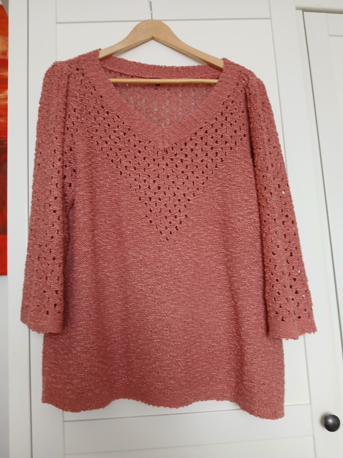 Caroline Biss trui maat 46, zo goed als nieuw, Verzenden, Maat 46/48 (XL) of groter, Zo goed als nieuw, Roze