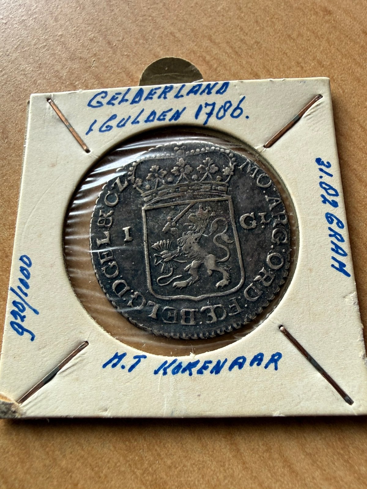 Gulden 1786 Gelderland, Vóór koninkrijk, Zilver, Losse munt, Overige waardes