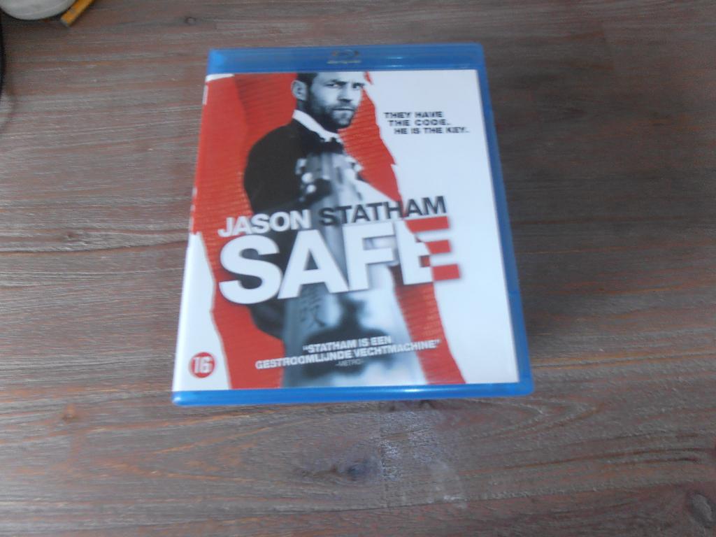 Safe - Jason Statham Blu-ray, Ophalen of Verzenden, Zo goed als nieuw, Actie