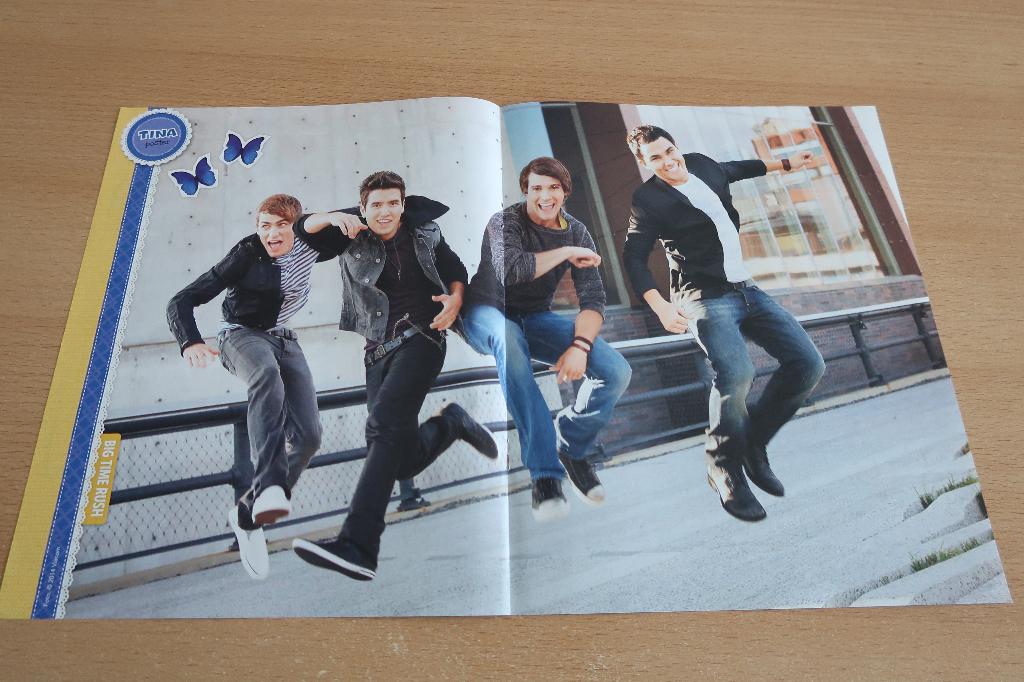 Big Time Rush poster, Ophalen of Verzenden, Nieuw, Poster, Artwork of Schilderij
