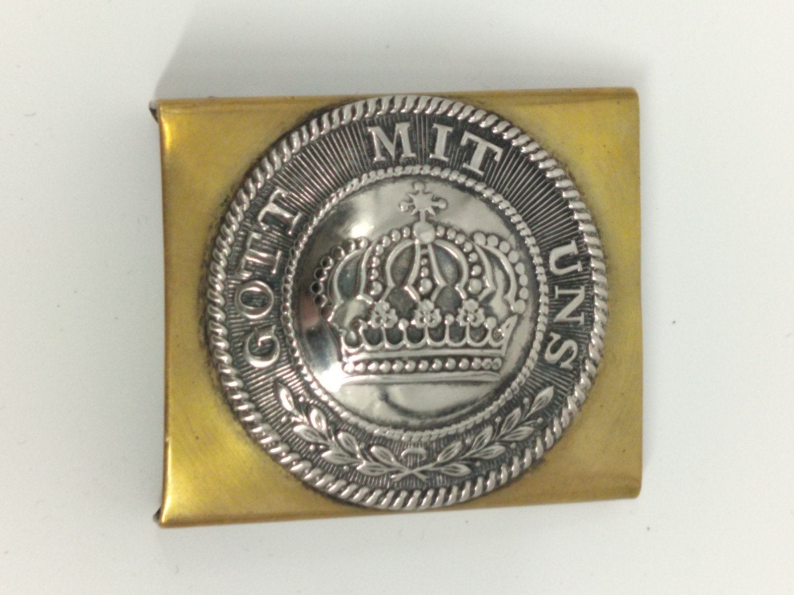 Originele Duitse Pruisen Buckle WO1, Verzamelen, Ophalen of Verzenden, Landmacht, Duitsland
