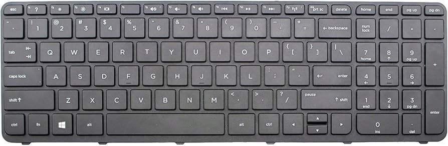 HP Pavilion 15-E 15-N keyboard 749658-B31, Computers en Software, Toetsenborden, Gebruikt, Ophalen of Verzenden