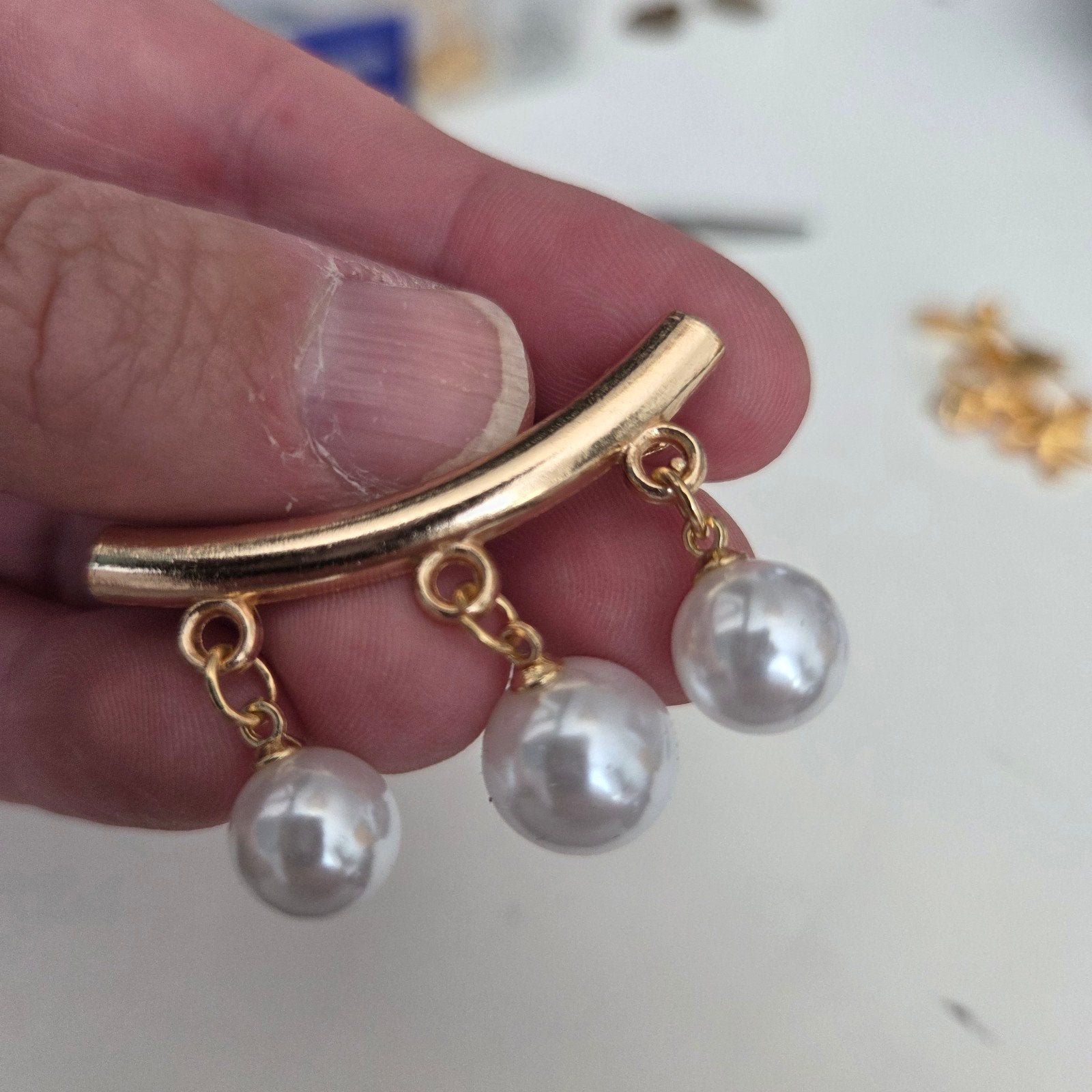 Broche, Ophalen of Verzenden, Overige materialen