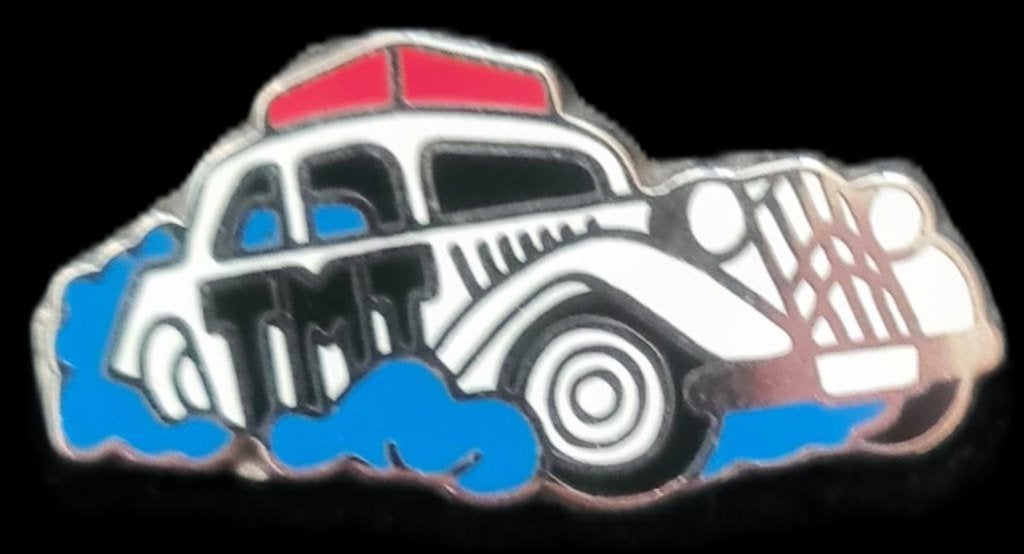 Citroën Traction TMT pin- emaille, Verzamelen, Verzenden, Nieuw, Transport, Speldje of Pin