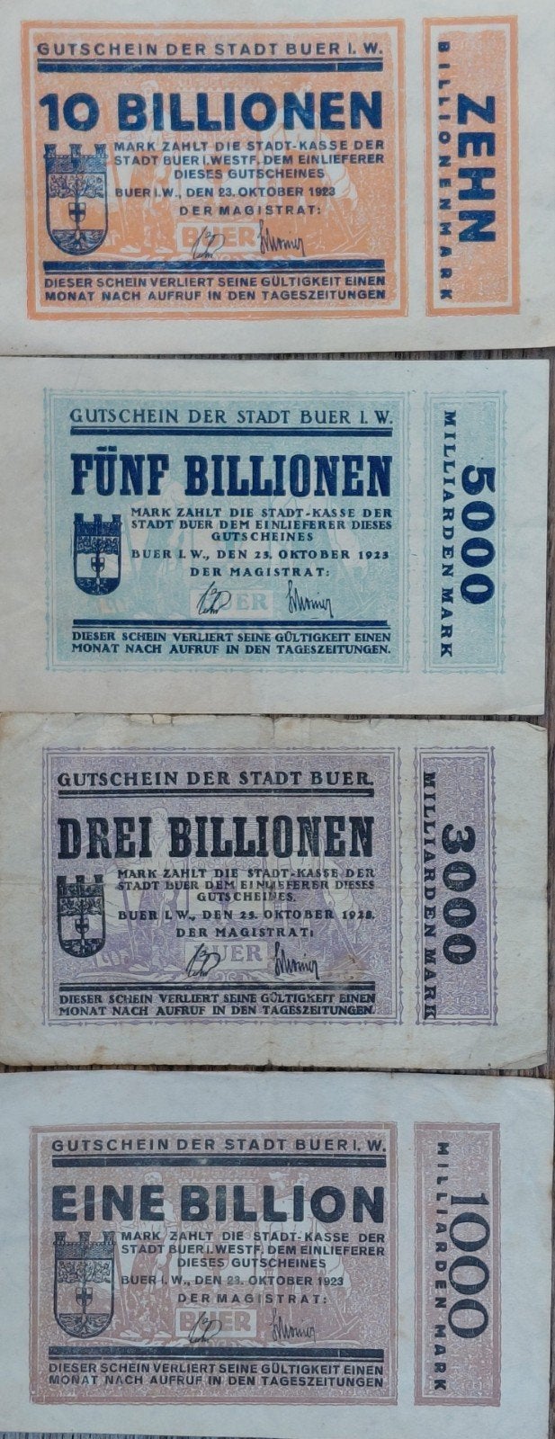 Duits inflatie geld, Ophalen of Verzenden, Duitsland