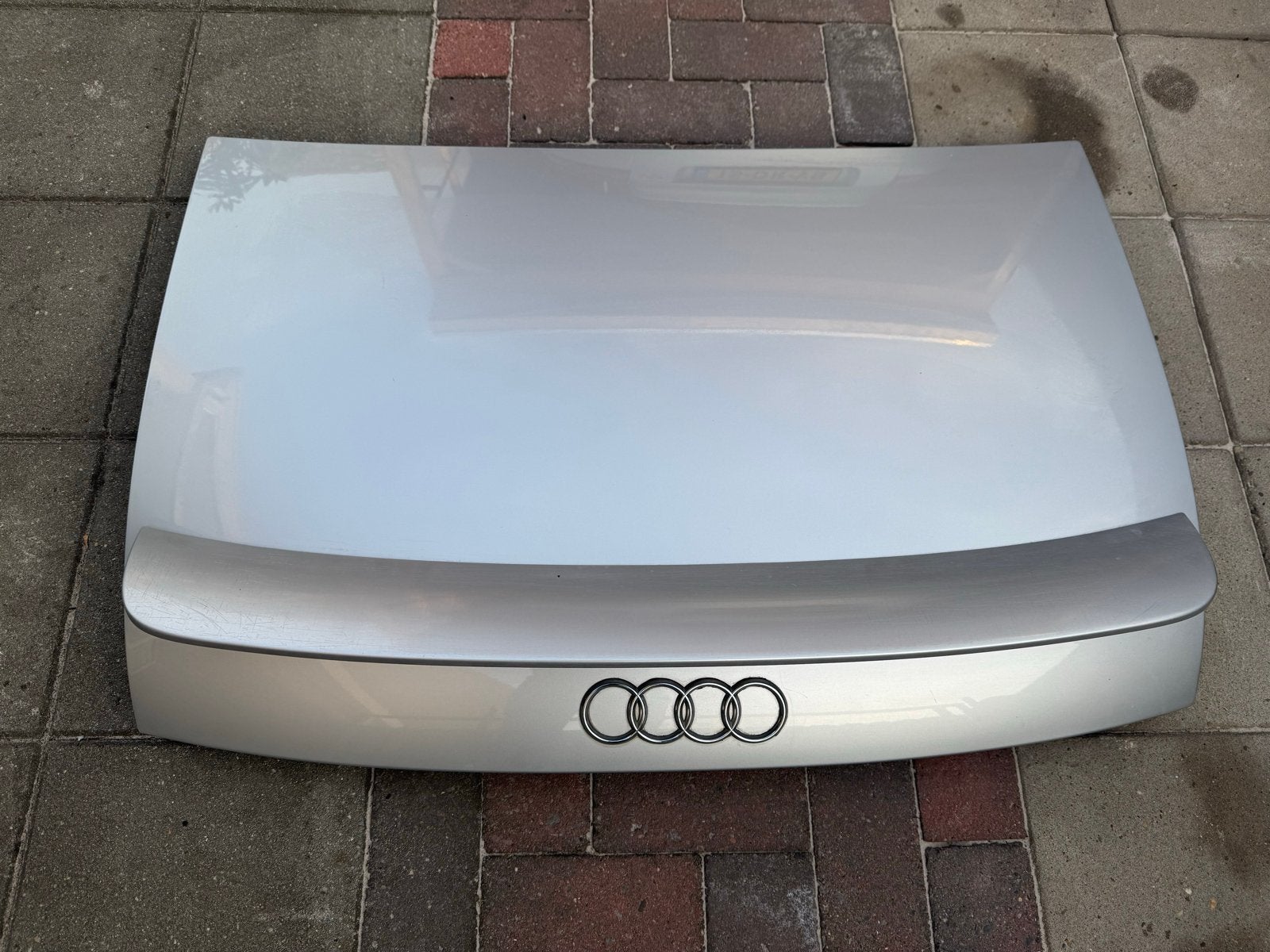 Achterklep Audi TT 8N7 827 933 - Zilver - Gebruikt, Auto-onderdelen, Ophalen, Gebruikt, Achterklep, Audi