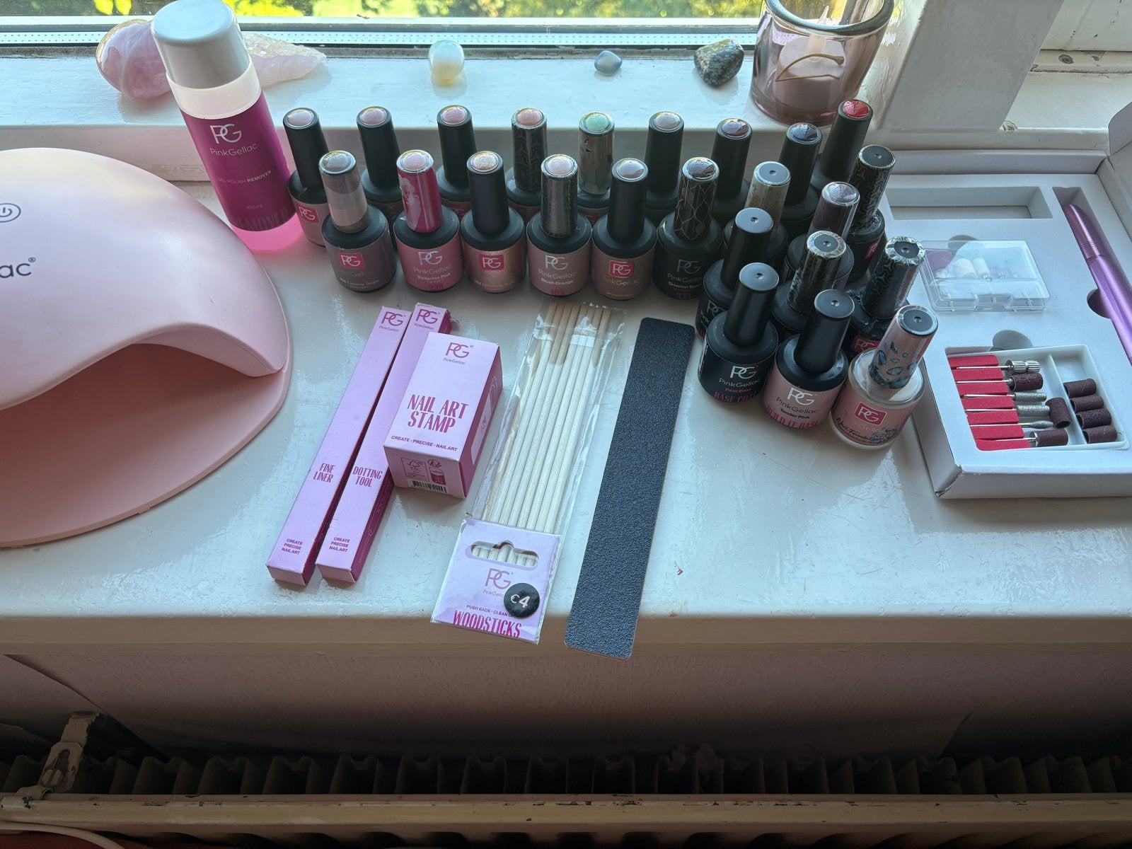 Complete Pink Gellac Set - Zo goed als nieuw!, Ophalen of Verzenden, Zo goed als nieuw, Overige typen