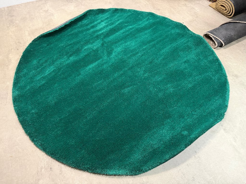 Vloerkleed Brink en Campman Custom Twinset Turquoise 230 cm, Onbekend, Ophalen of Verzenden, Onbekend, Groen