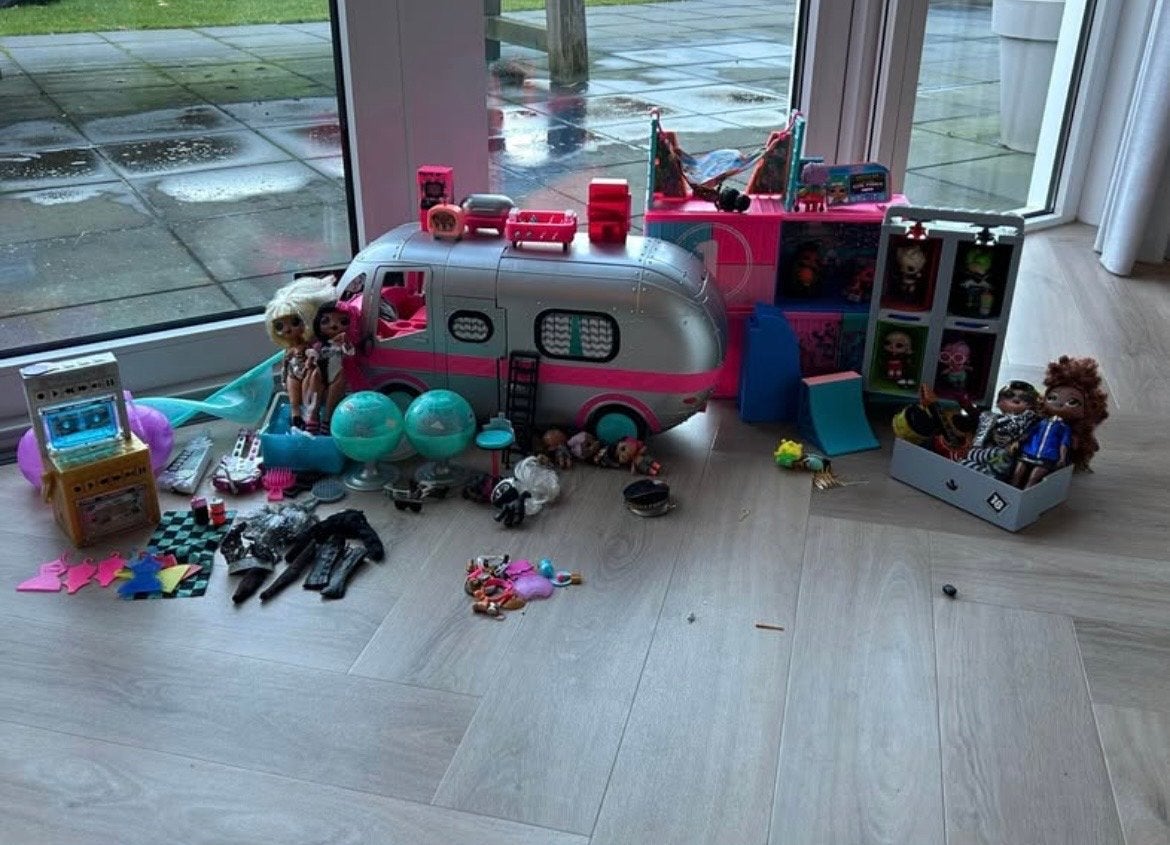 LOL Surprise camper, poppen en accessoires, Kinderen en Baby's, Speelgoed | Overig, Ophalen, Gebruikt, Meisje