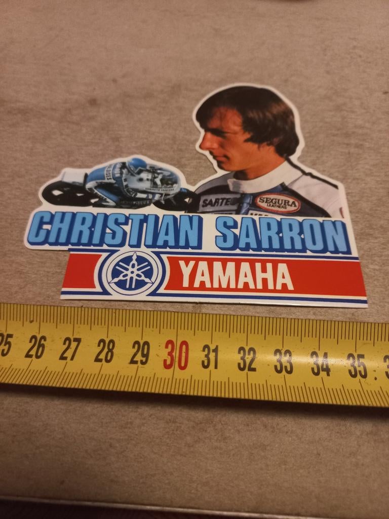 Christian sarron yamaha, Verzamelen, Ophalen of Verzenden, Zo goed als nieuw