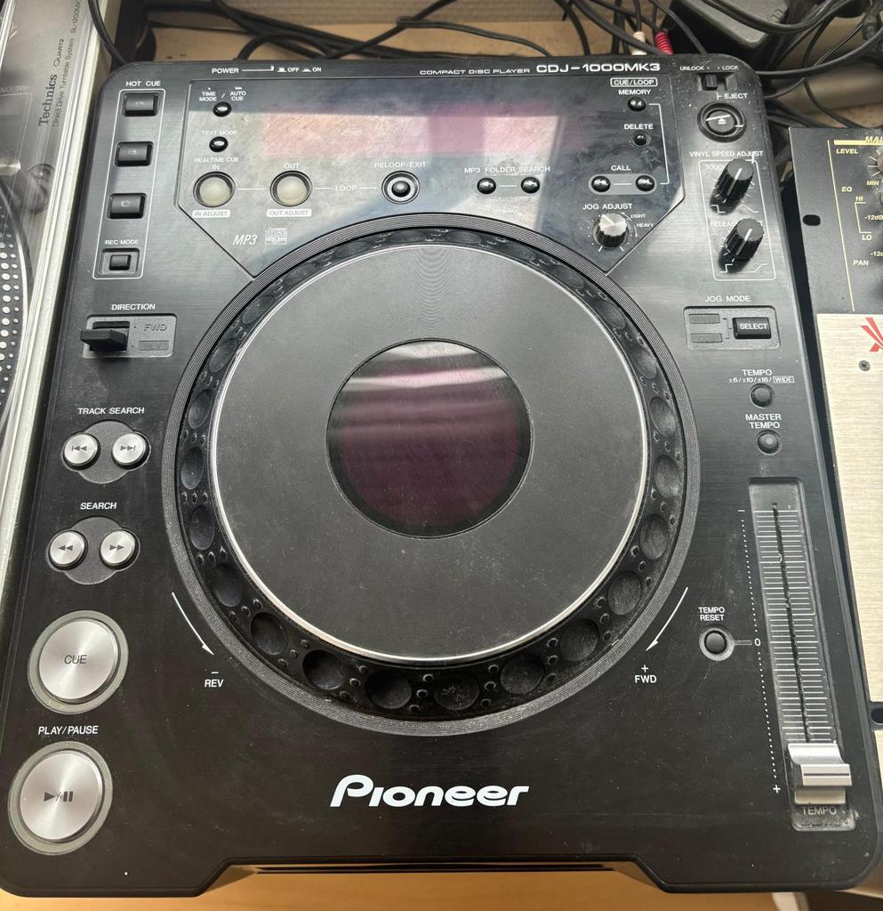 2x Pioneer cdj-1000 mk3, Muziek en Instrumenten, Dj-sets en Draaitafels, Ophalen of Verzenden, Zo goed als nieuw, Pioneer