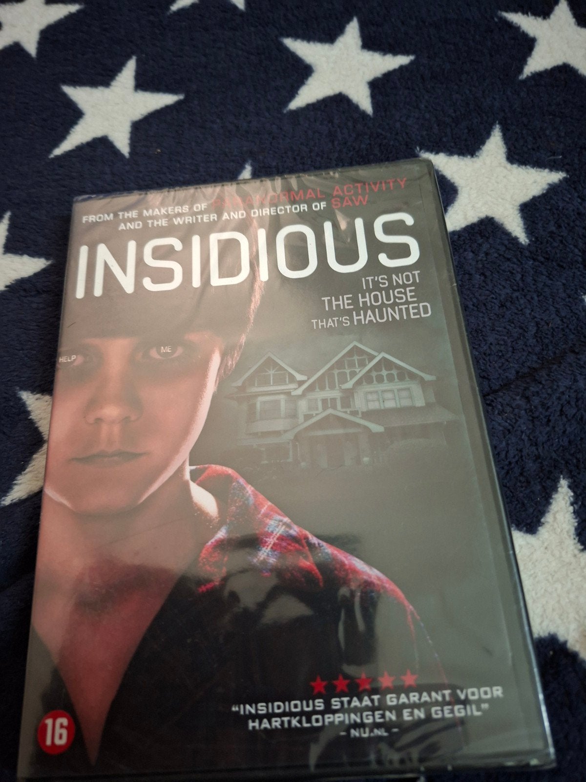 Insidious DVD - Spannende Horrorfilm, Cd's en Dvd's, Dvd's | Horror, Ophalen, Engels, Vanaf 16 jaar, Nederlands