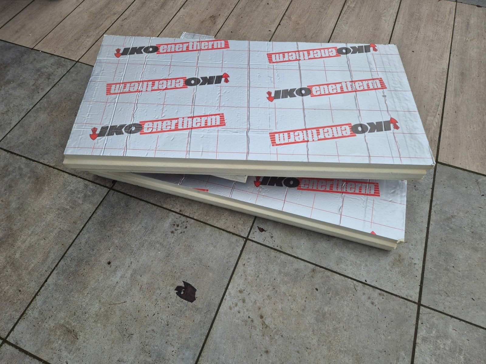 PIR isolatieplaten 100mm en 40mm met alu cachering, Ophalen, Vloerisolatie, Nieuw, Hardschuim (Pir)