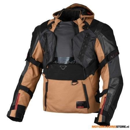 Macna Tryton Motorjas, Bruin-Zwart, Motoren, Ophalen of Verzenden, Nieuw met kaartje