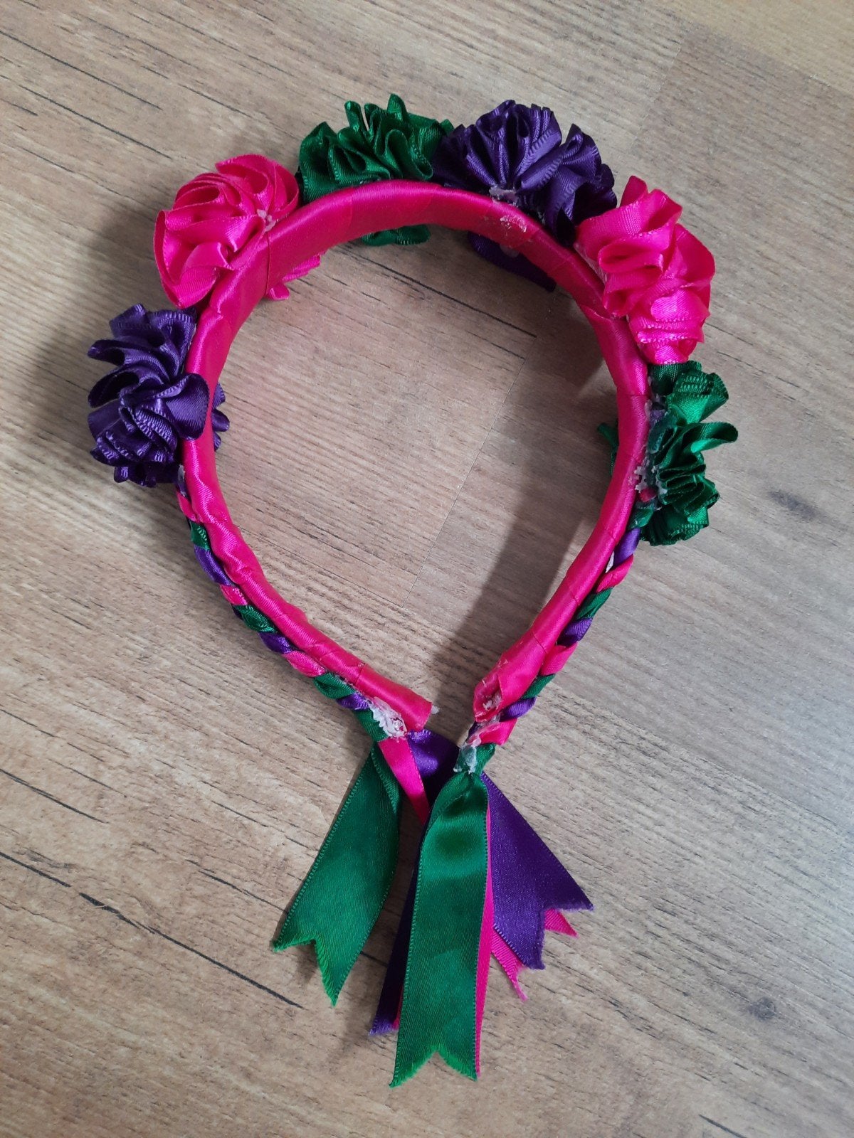 Mexicaanse diadeem met kleurrijke bloemen, Ophalen of Verzenden, Nieuw, One size fits all