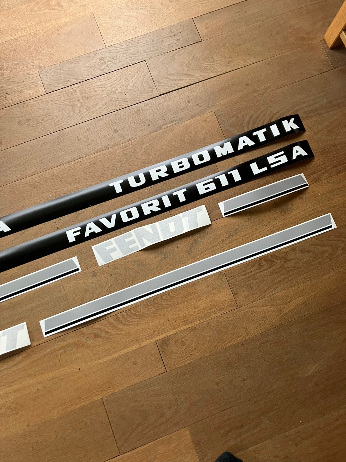 Fendt 611 LSA Turbomatik Stickers, Ophalen of Verzenden