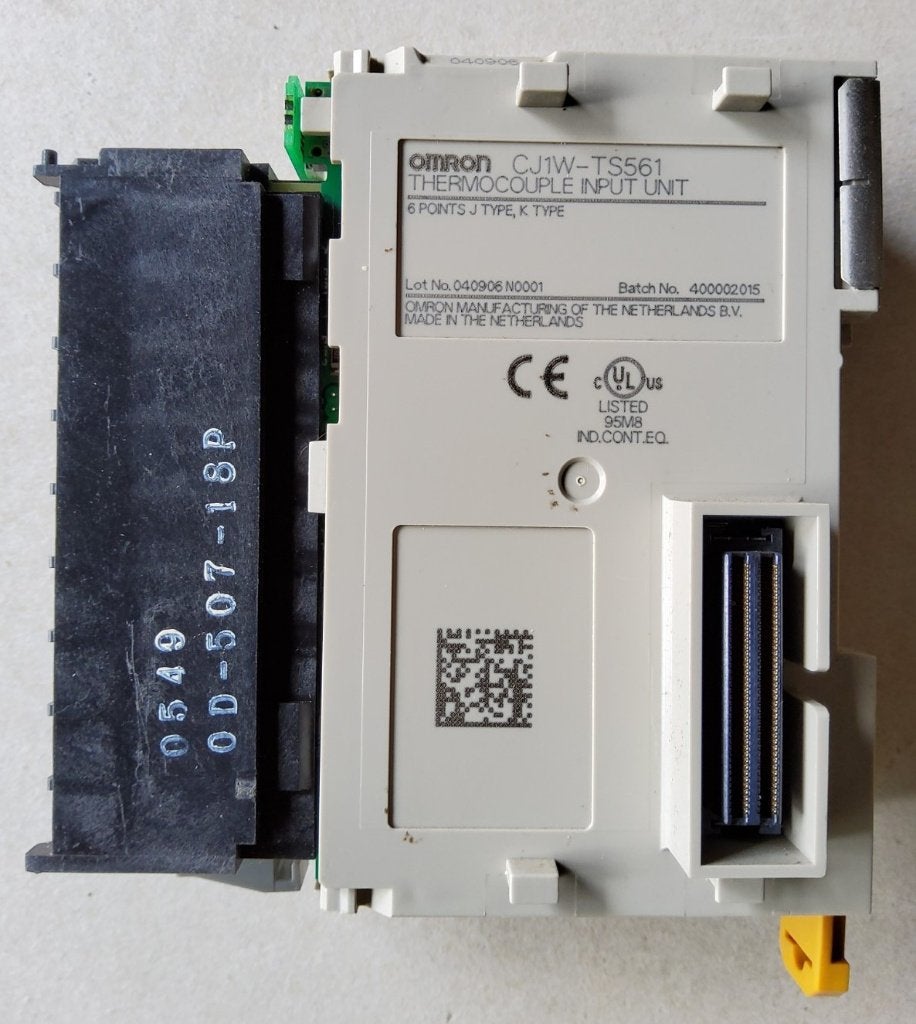 Omron CJ1W-TS561 temperatuur PLC unit, Ophalen of Verzenden, Gebruikt