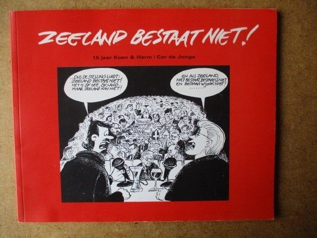 adv7863 zeeland bestaat niet, Boeken, Stripboeken, Eén stripboek, Ophalen, Gelezen
