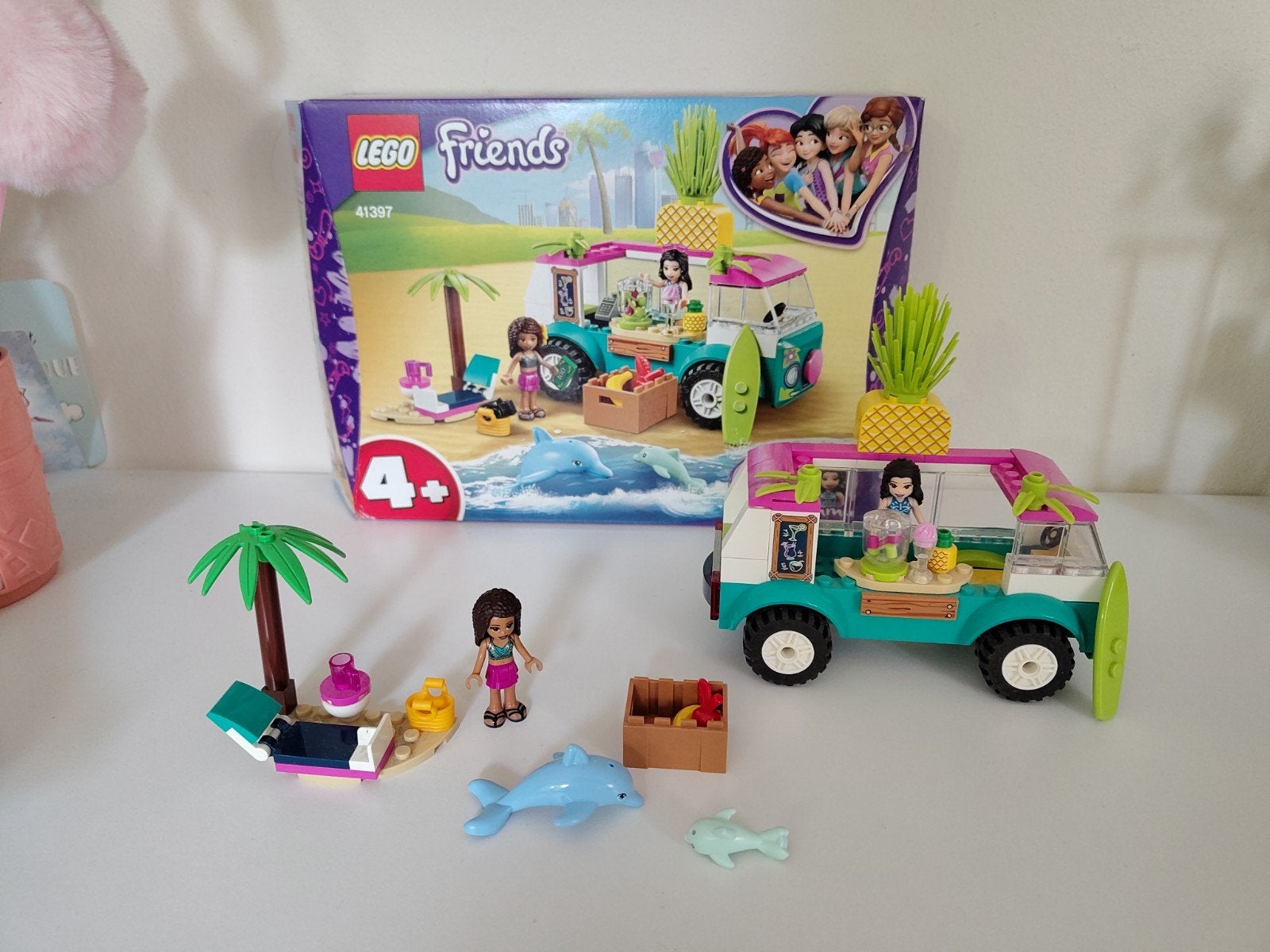 LEGO Friends Sapwagen 41397 COMPLEET, Ophalen of Verzenden, Zo goed als nieuw