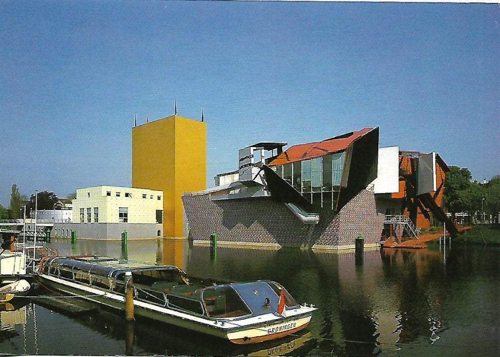 Groningen- -Groninger Museum., Verzenden, 1980 tot heden, Ongelopen, Groningen