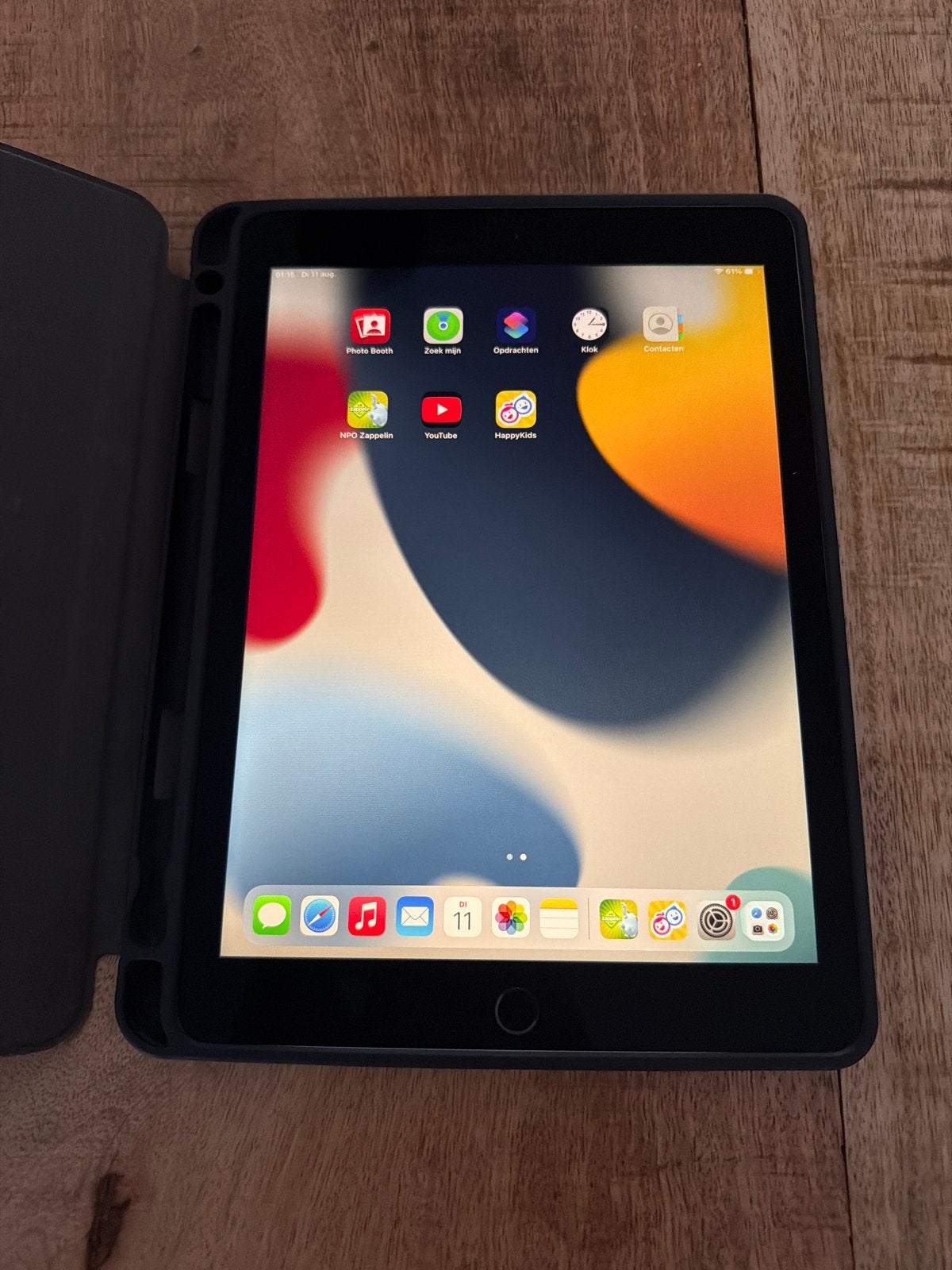 Apple iPad air 2 Wi-Fi met hoesje en lader, Apple iPad, Zwart, Zo goed als nieuw, 64 GB