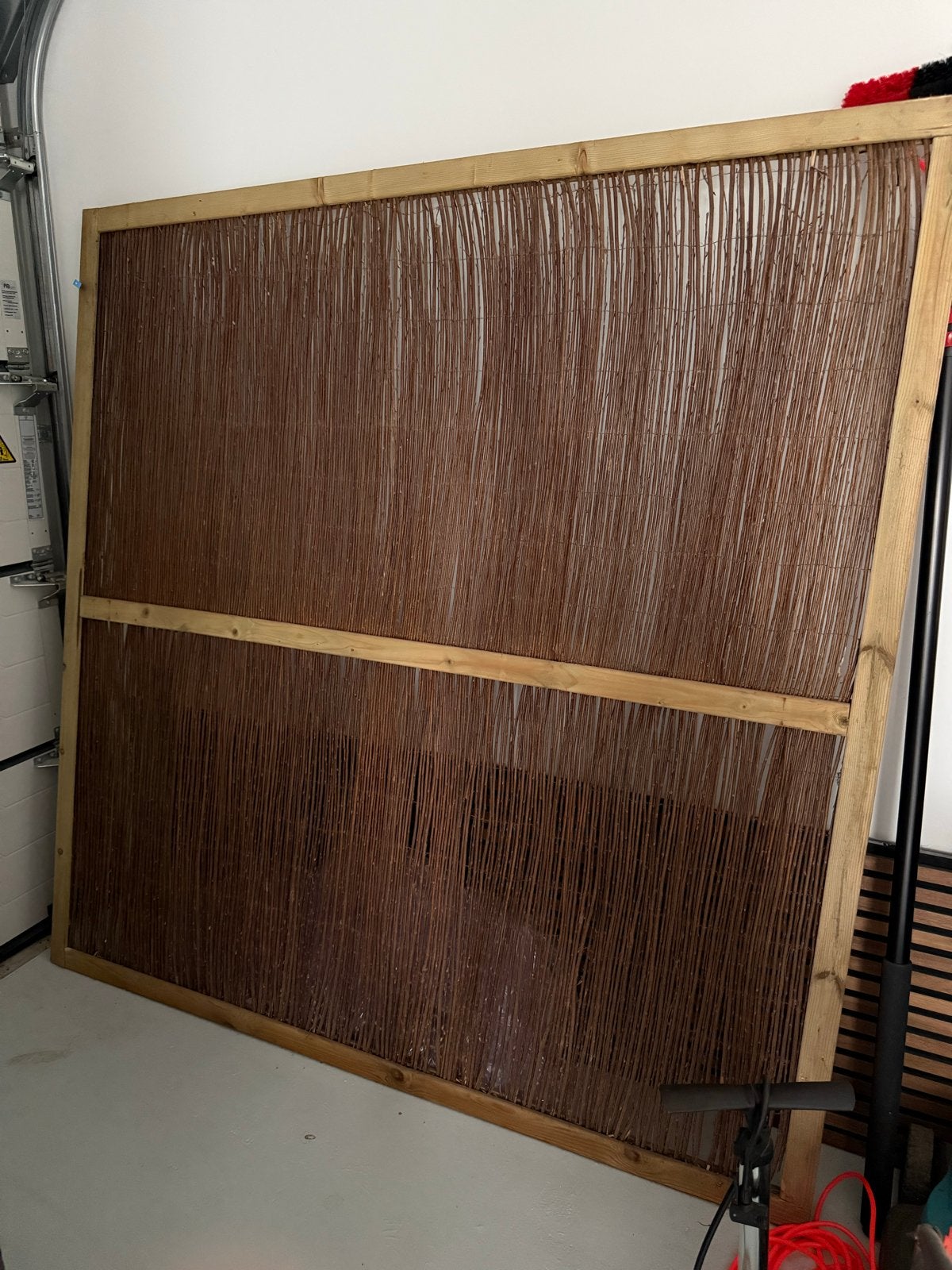 5 Schuttingpanelen 180x180 cm, Ophalen, Gebruikt, Hout, 1 tot 2 meter