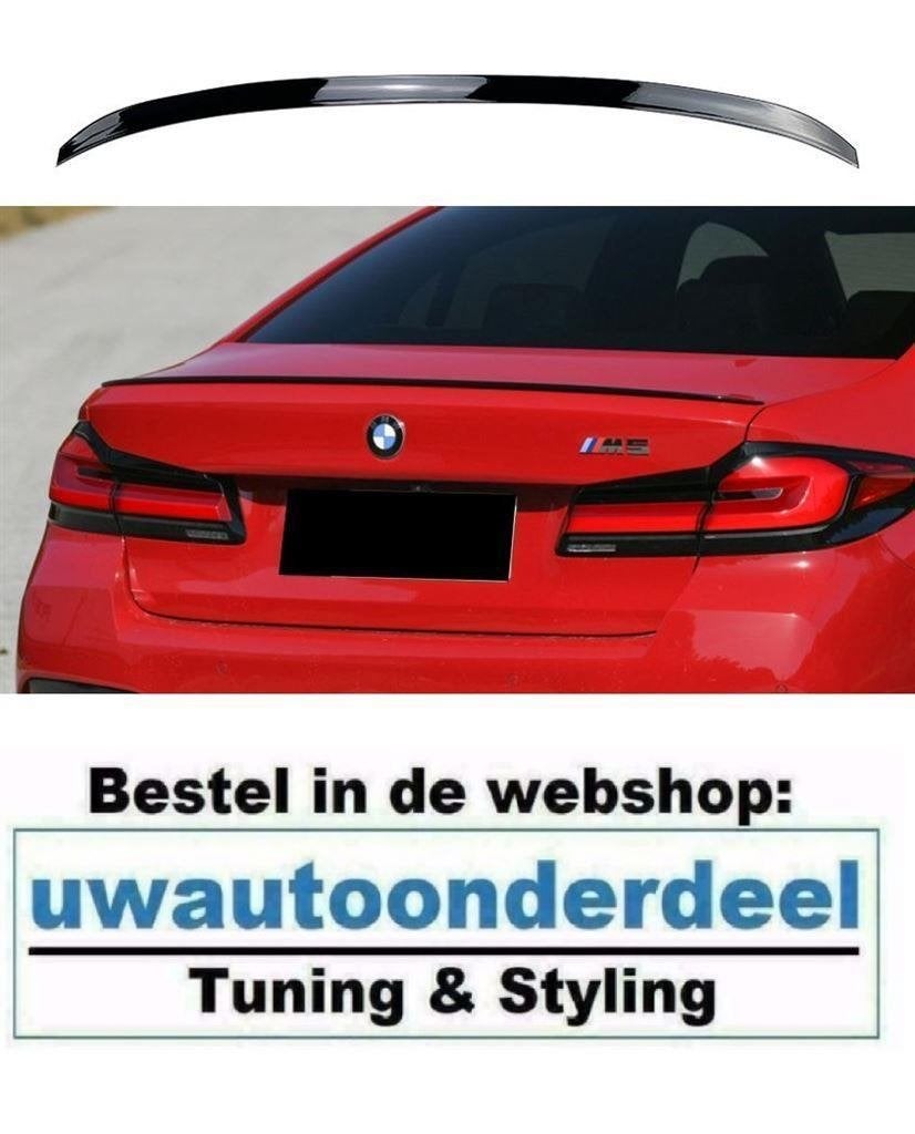 Spoiler Achterklep Performance Look Zwart Voor Bmw 5 Serie G