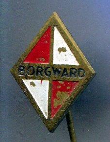BORGWARD koper auto speldje ( A_115a ), Verzamelen, Speldjes, Pins en Buttons, Verzenden, Zo goed als nieuw, Transport, Speldje of Pin