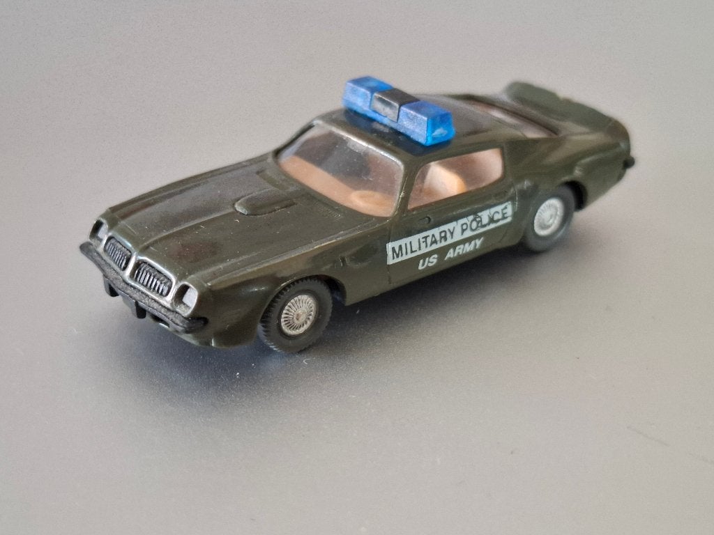 1:87 Pontiac Firebird Military Police politie- Praliné € 5, Verzenden, Zo goed als nieuw, Auto, Overige merken