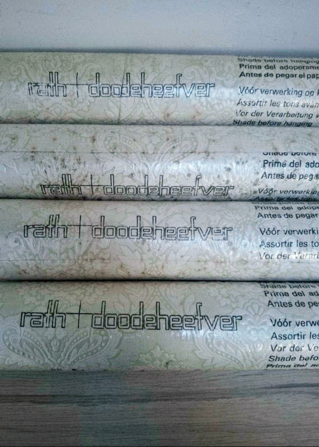 4 rollen Barok Rath & Doodeheefver behang., Ophalen of Verzenden
