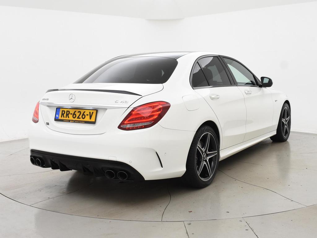 Mercedes-Benz C-klasse 43 AMG 4MATIC + HEAD-UP | DISTRONIC+, Euro 6, 367 pk, Leder en Stof, Bedrijf