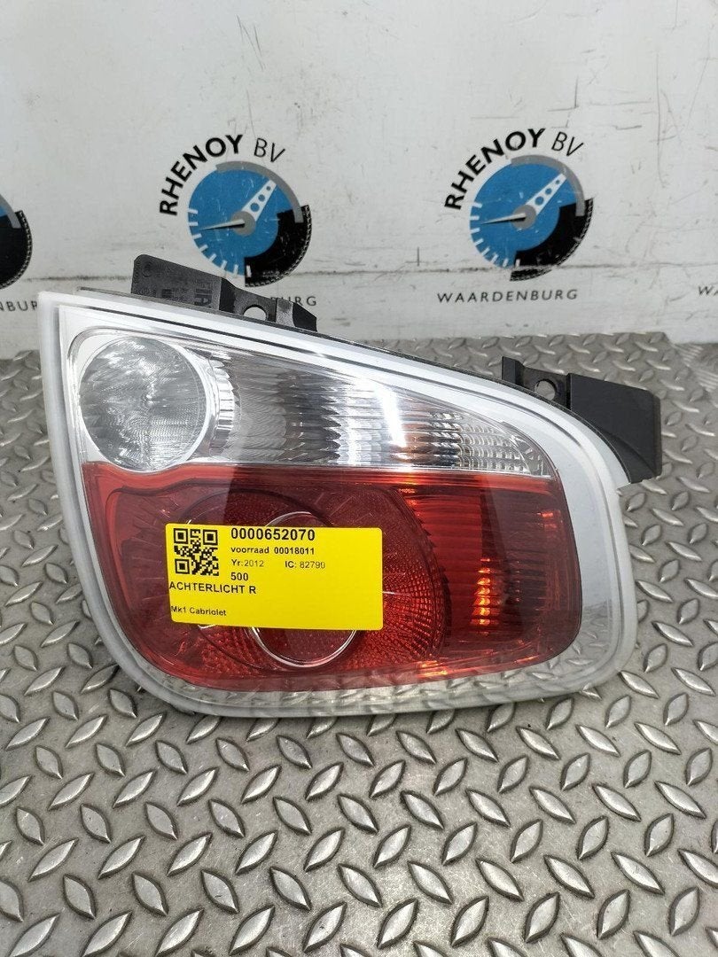 FIAT 500 312 0.9 TwinAir Lounge  ACHTERLICHT R 2012, Auto-onderdelen, Ophalen of Verzenden, Gebruikt, Stiba lid