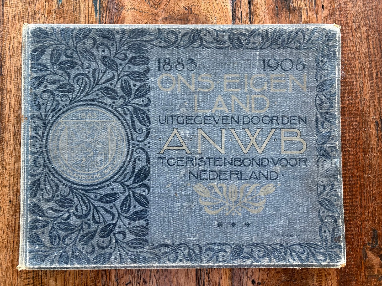 Ons Eigen Land - ANWB Foto atlas uit 1910 (periode 1883-1908, Antiek en Kunst, Antiek | Boeken en Bijbels, Ophalen of Verzenden