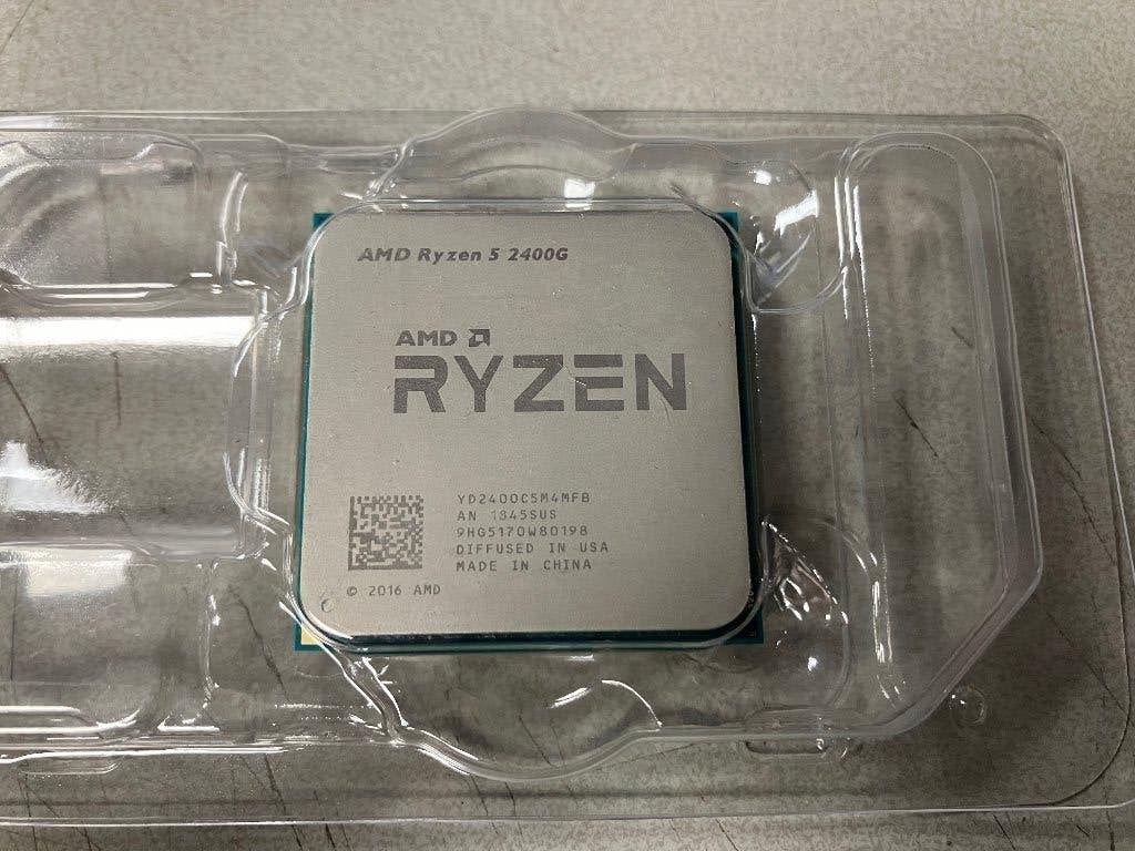 AMD Ryzen 5 2400G AM4, Gebruikt, 4-core, Socket AM4, 3 tot 4 Ghz