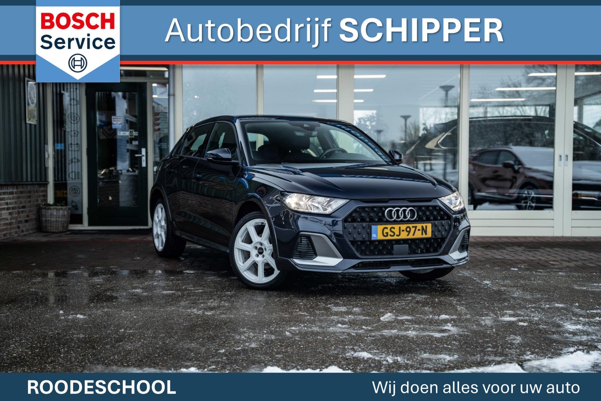 Audi A1 citycarver 30 TFSI epic, Auto's, 12 maanden, Stof, Blauw, Bedrijf