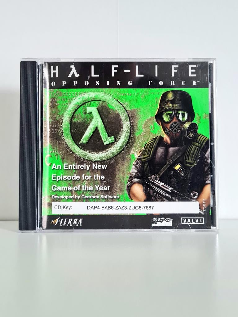 Half-Life: Opposing Force - PC cd-rom, Shooter, 1 speler, Ophalen of Verzenden, Zo goed als nieuw