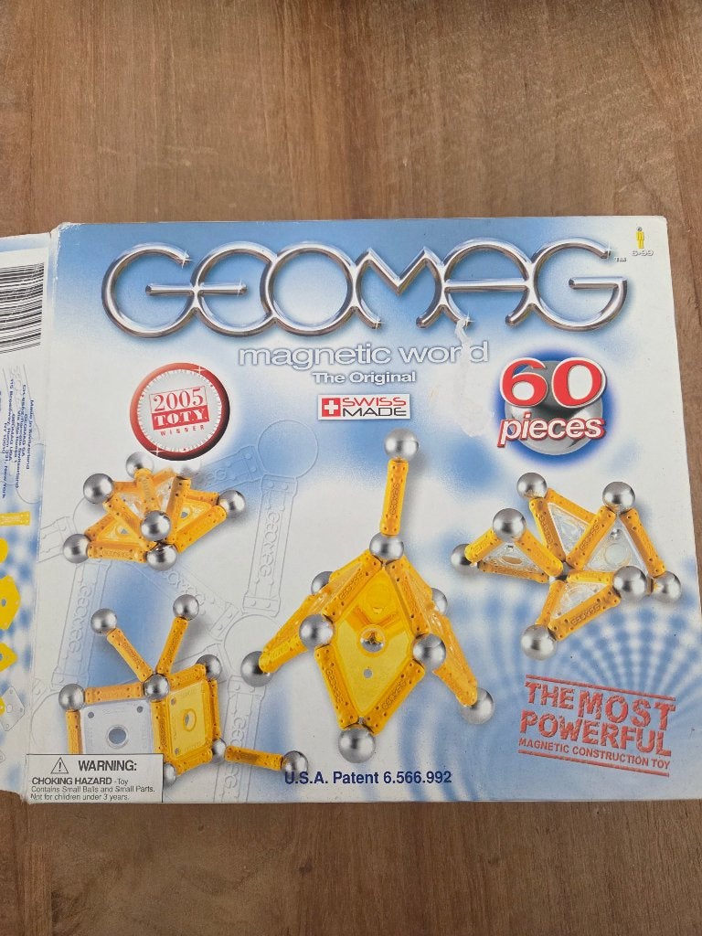 Magnetisch speelgoed complete set, Ophalen of Verzenden, Zo goed als nieuw, Bouwen