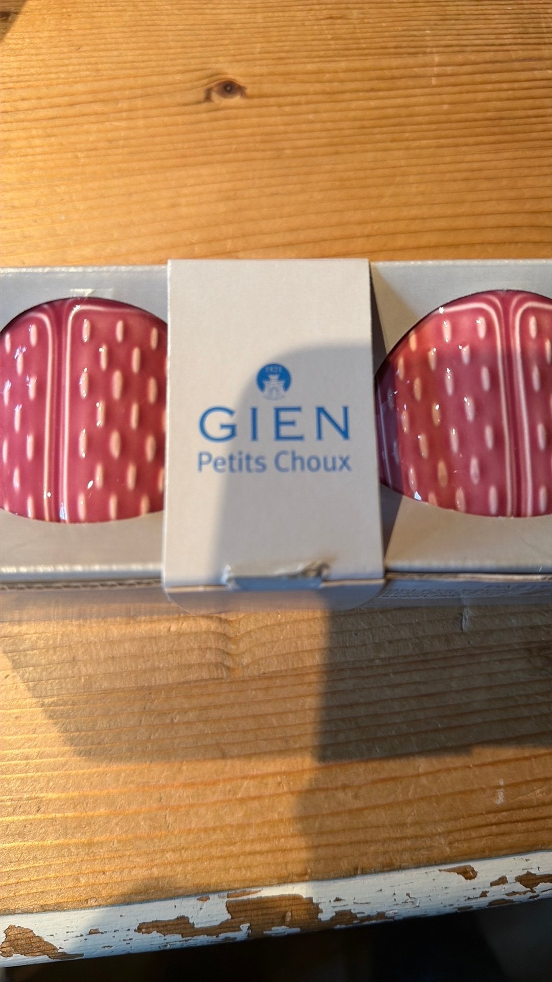 Gien PONT AUX CHOUX espressokopjes, Ophalen of Verzenden, Zo goed als nieuw, Glas, Overige stijlen