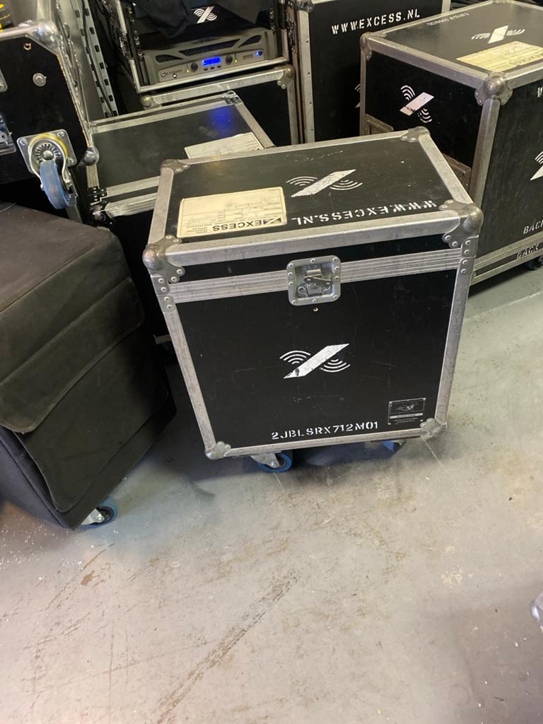 Boris Case flightcase met 4 wielen, 1 deksel, 2 vakken, Muziek en Instrumenten, Behuizingen en Koffers, Ophalen of Verzenden, Zo goed als nieuw