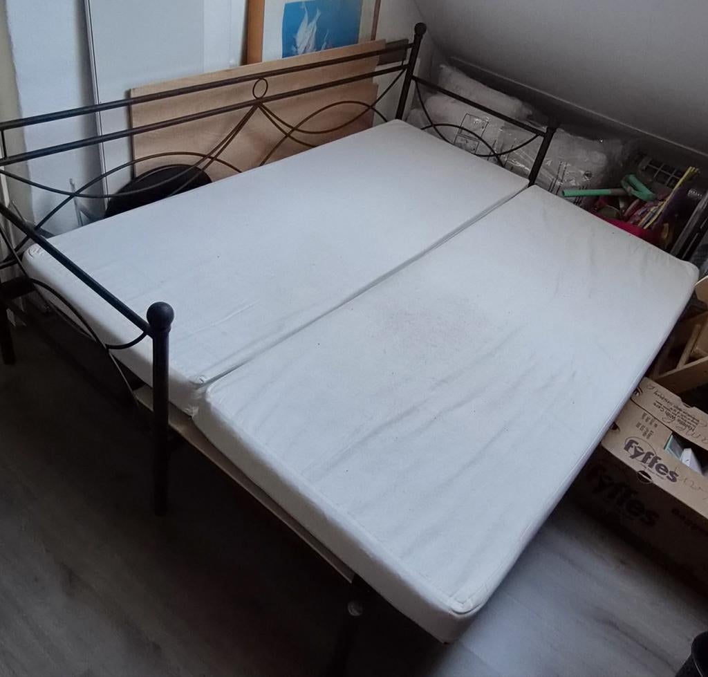 Logeerbed, Huis en Inrichting, Ophalen of Verzenden, Eenpersoons, 190 cm of minder