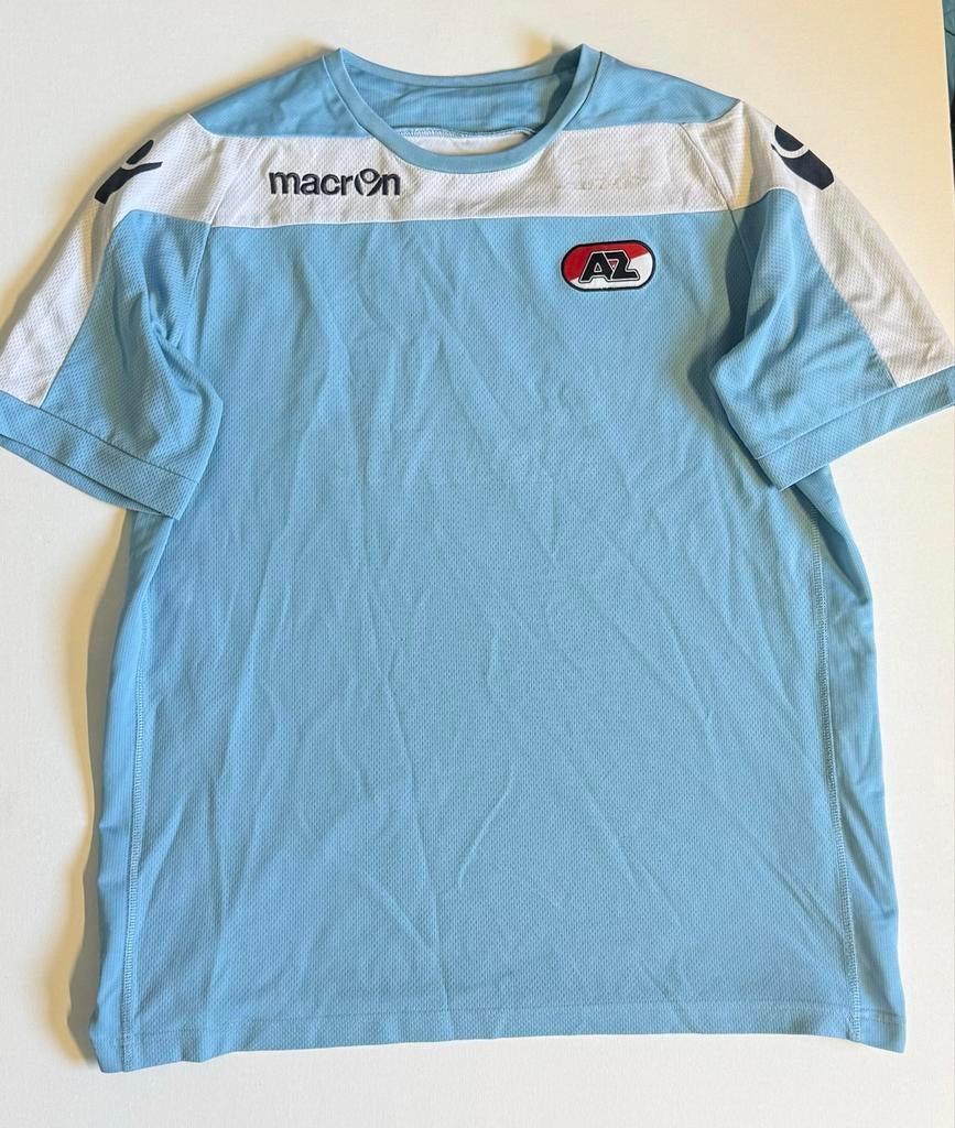 AZ Alkmaar trainingshirt, Maat 52/54 (L), Blauw, Ophalen of Verzenden, Voetbal