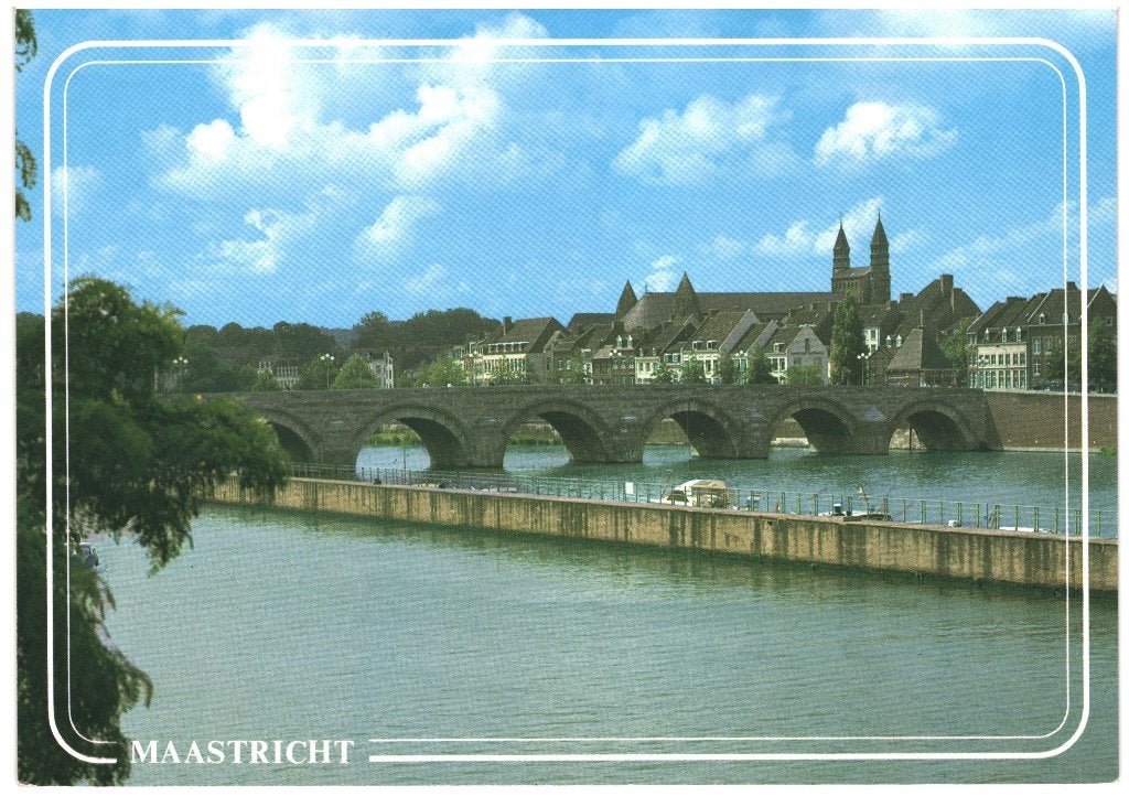 43466 Maastricht Limburg jr 70 80 _Nette kaart Onbeschreven, Verzamelen, Ansichtkaarten | Nederland, Ongelopen, Limburg, 1960 tot 1980