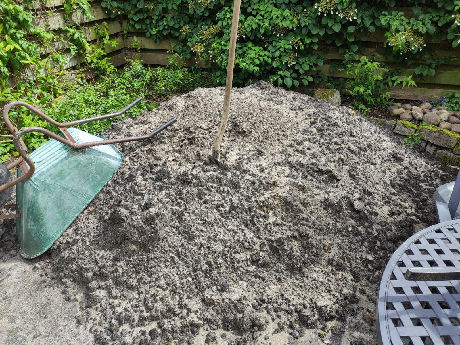 Zwarte grond, Tuin en Terras, Zand, Ophalen