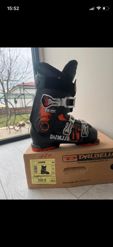 Dalbello Jakk skischoenen – maat 41 (26.5), Overige merken, 160 tot 180 cm, Schoenen, Ophalen of Verzenden